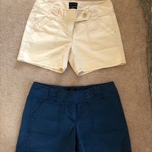 2 The Limited Shorts (Navy and Off White)